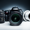 1915639341_three dslr camera on a white table with photograph_xl-beta-v2-2-2