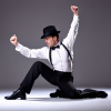 820034325_a man tapdancing _xl-beta-v2-2-2